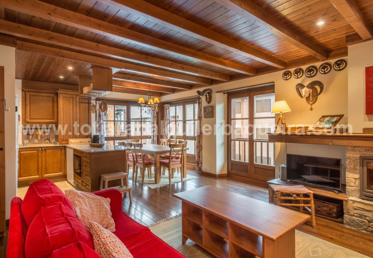 Salón Pastorets Totiaran, apartamento en Val de Ruda, Baqueira