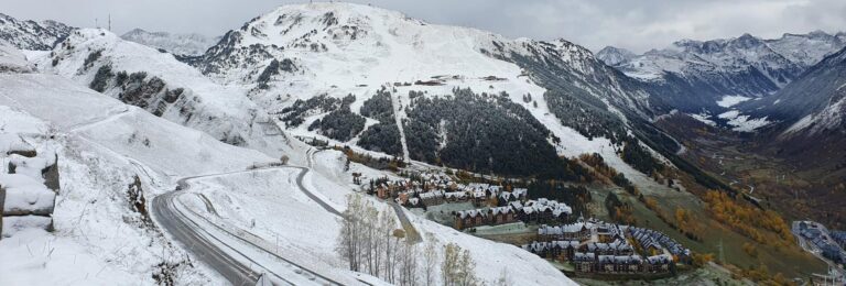 Baqueira en familia en la nieve