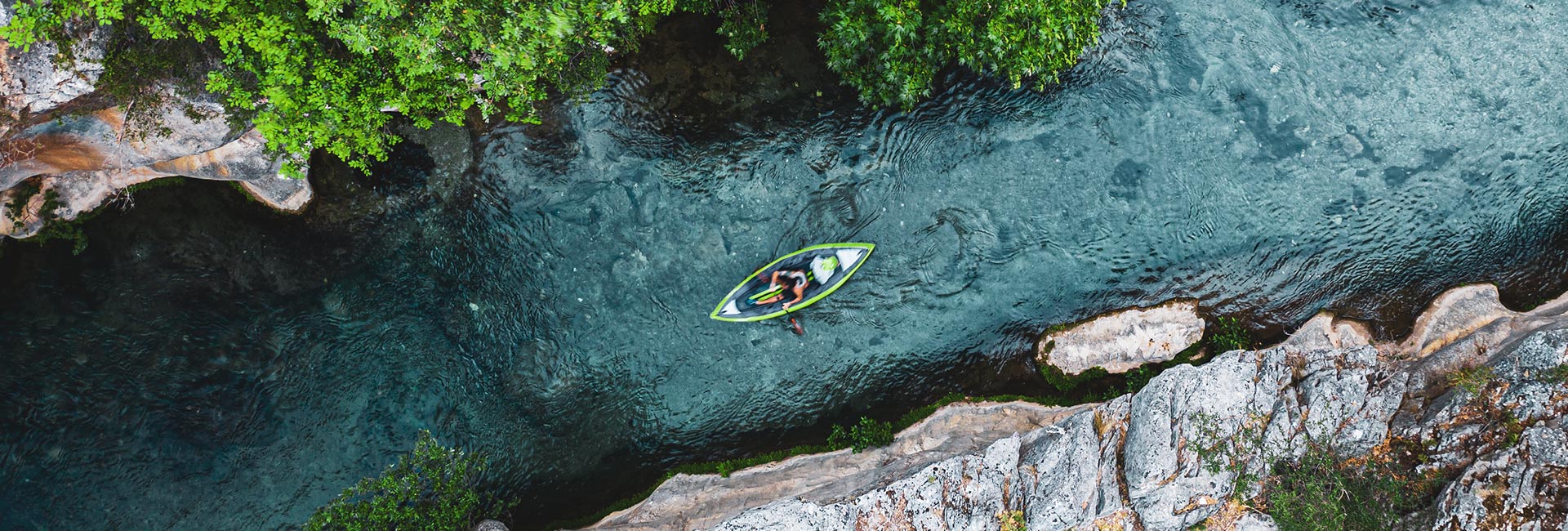 Kayak en el río Garona