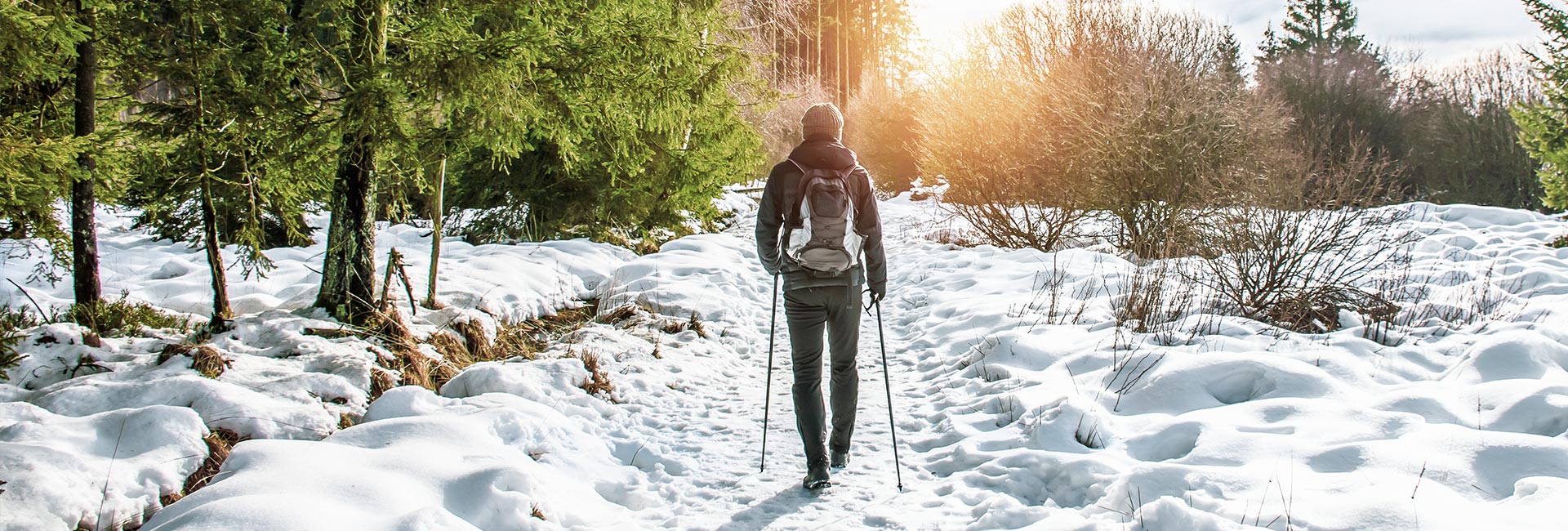 Senderismo de invierno y nieve