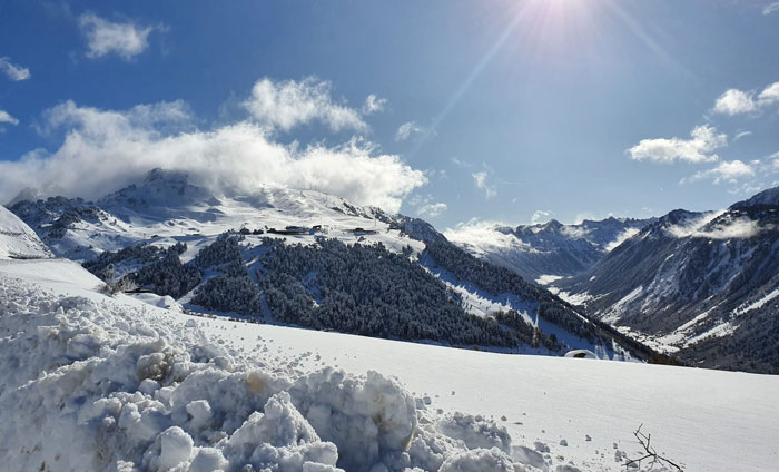 Puente diciembre en Baqueira