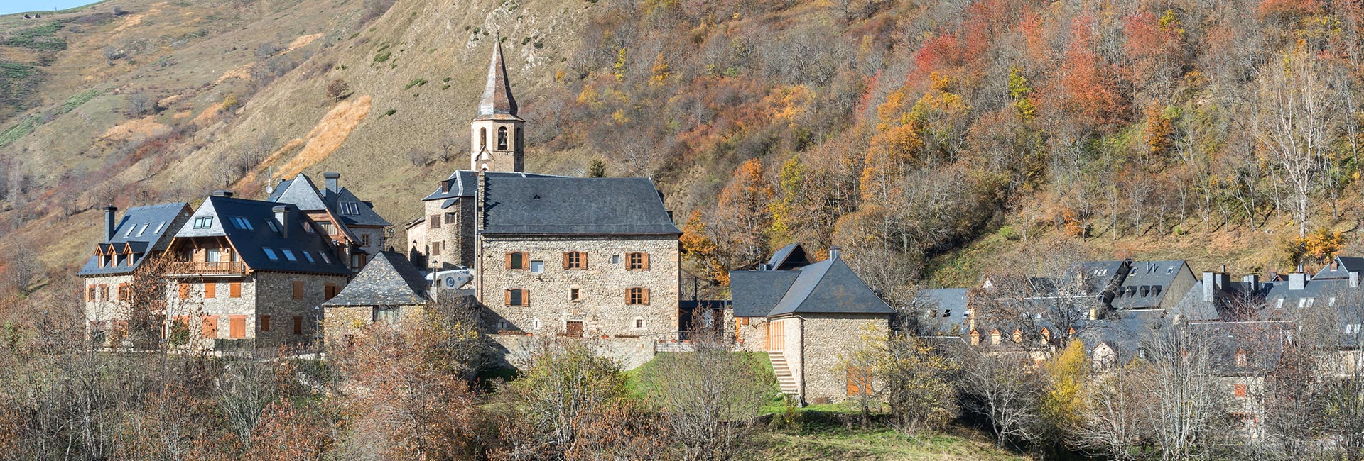 Unha, pueblo del valle de aran