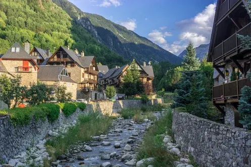 Río Garona (Vielha, Valle de Arán)